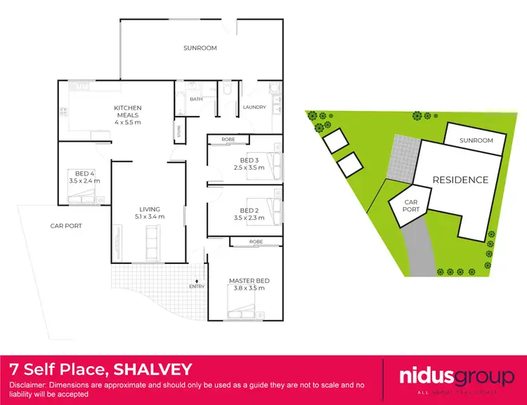 Floorplan of Homely house listing, 7 Self place, Shalvey NSW 2770