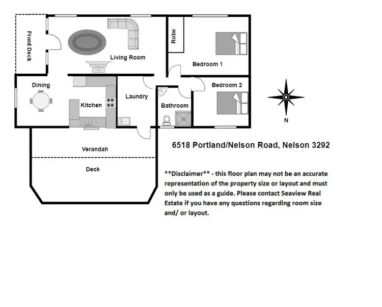 Floorplan of Homely house listing, 6518 Portland-Nelson Road, Nelson VIC 3292