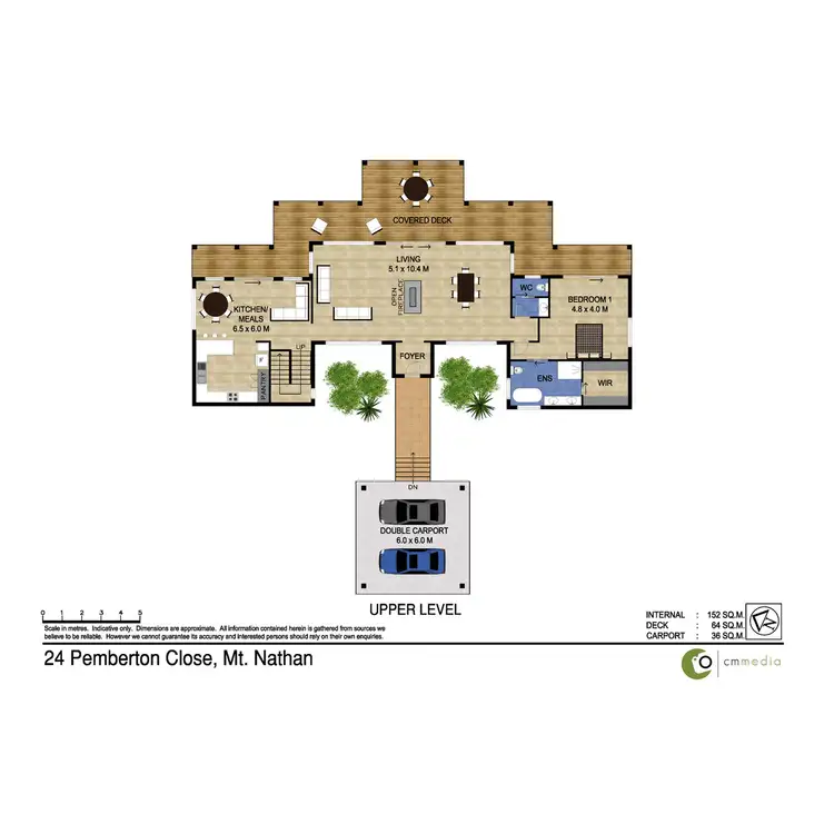 Floorplan of Homely house listing, 24 Pemberton Close, Mount Nathan QLD 4211