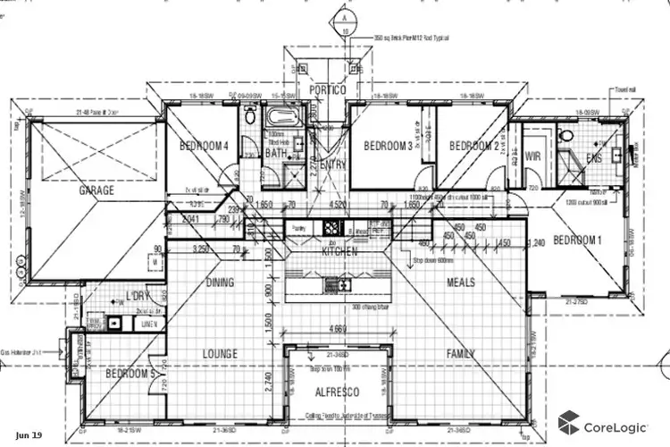 Floorplan of Homely house listing, 23 Bauer Drive, Mundoolun QLD 4285
