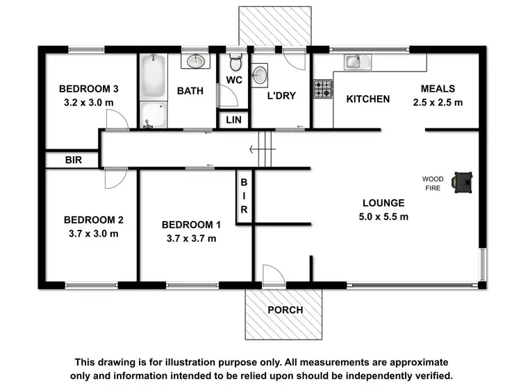 Floorplan of Homely house listing, 11 Tarandi Road, Mount Gambier SA 5290