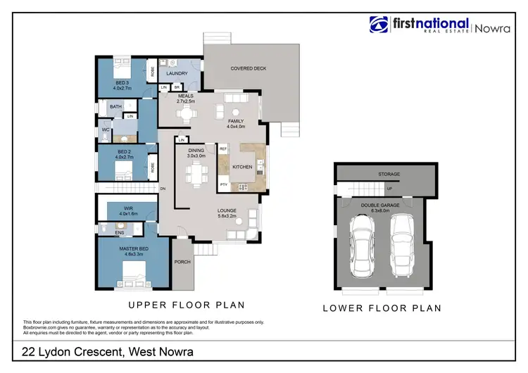 Floorplan of Homely house listing, 22 Lydon Crescent, West Nowra NSW 2541