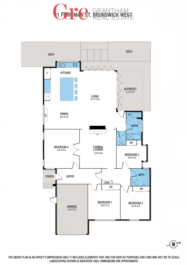 Floorplan of Homely house listing, 11 Ferriman Street, Brunswick West VIC 3055