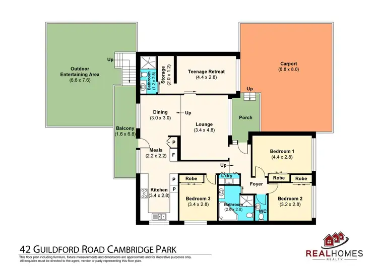 Floorplan of Homely house listing, 42 Guildford Road, Cambridge Park NSW 2747