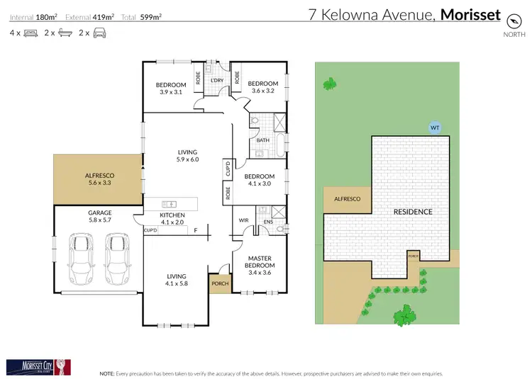 Floorplan of Homely house listing, 7 Kelowna Avenue, Morisset NSW 2264