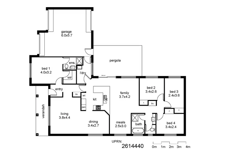 Floorplan of Homely house listing, Address available on request