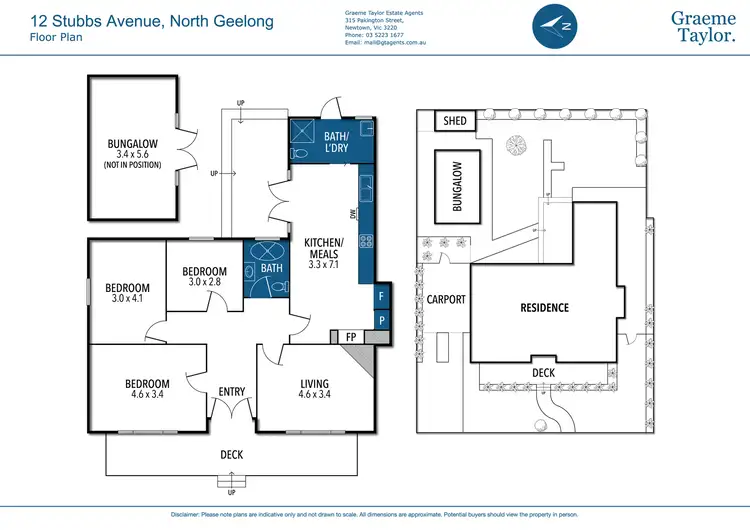 Floorplan of Homely house listing, 12 Stubbs Avenue, North Geelong VIC 3215
