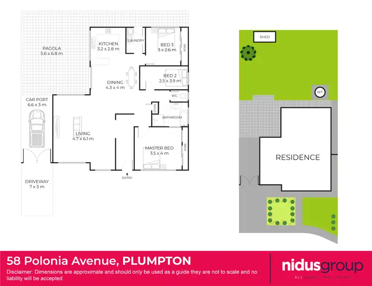 Floorplan of Homely house listing, 58 Polonia Avenue, Plumpton NSW 2761
