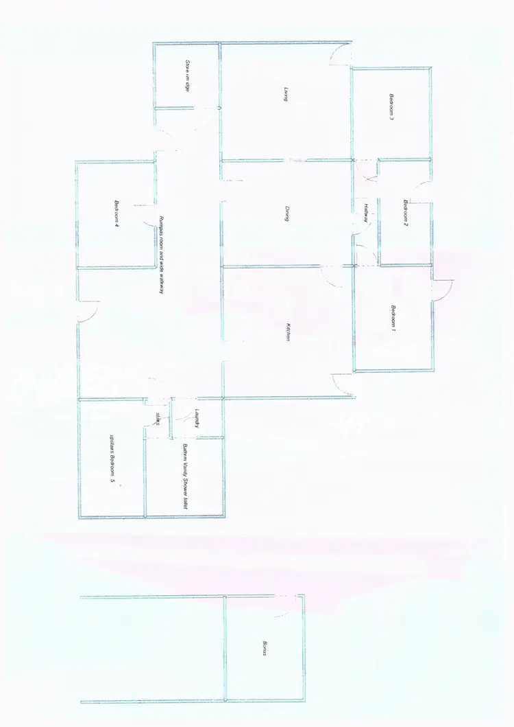 Floorplan of Homely rural property listing, 360 Boothill Station Road, Yorketown SA 5576