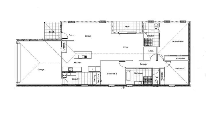 Floorplan of Homely house listing, 12 Hill Court, Wynyard TAS 7325