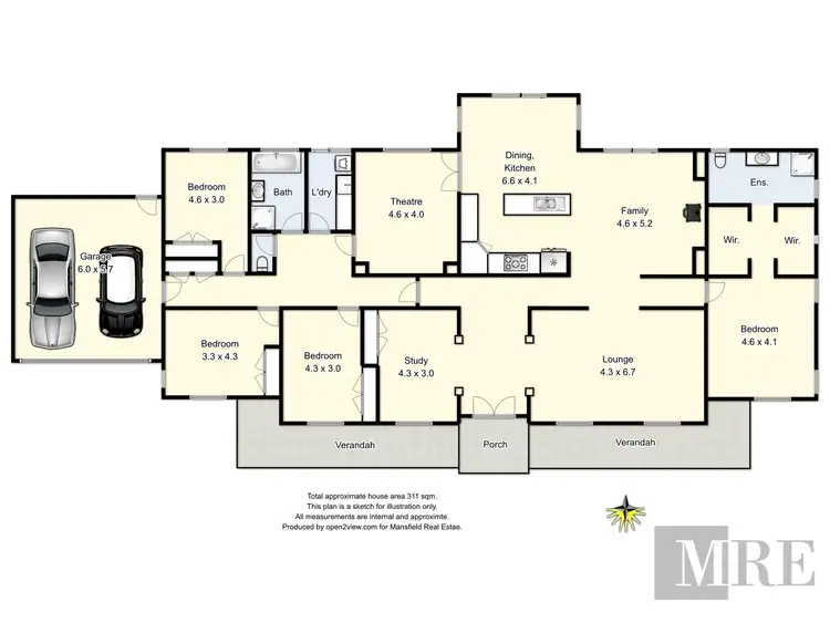 Floorplan of Homely rural property listing, 29. Melba Road, Barwite VIC 3722