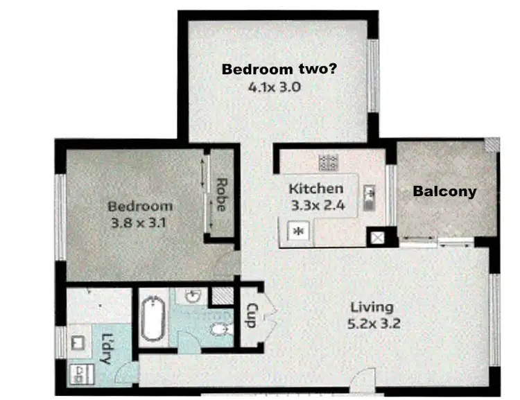 Floorplan of Homely unit listing, 62/138 High Street, Southport QLD 4215