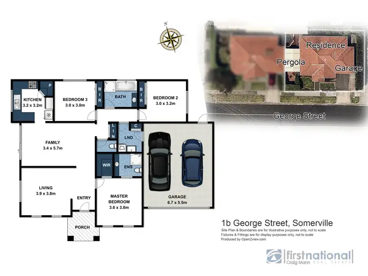 Floorplan of Homely house listing, 1B George Street, Somerville VIC 3912