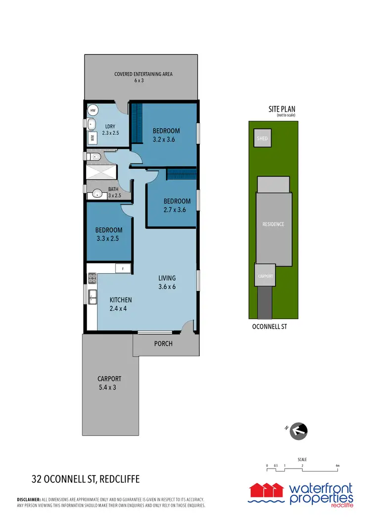 Floorplan of Homely house listing, 32 O'CONNELL STREET, Redcliffe QLD 4020
