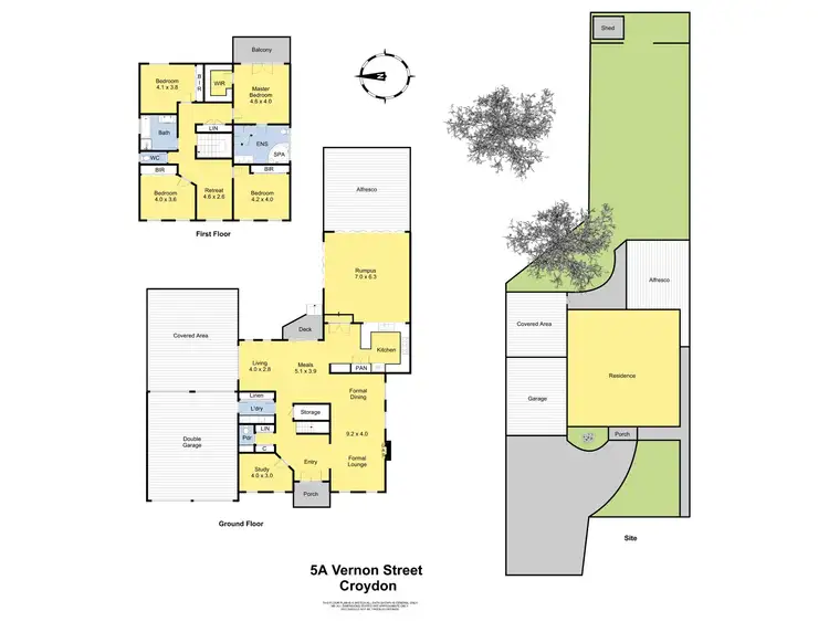 Floorplan of Homely house listing, 5a Vernon Street, Croydon VIC 3136