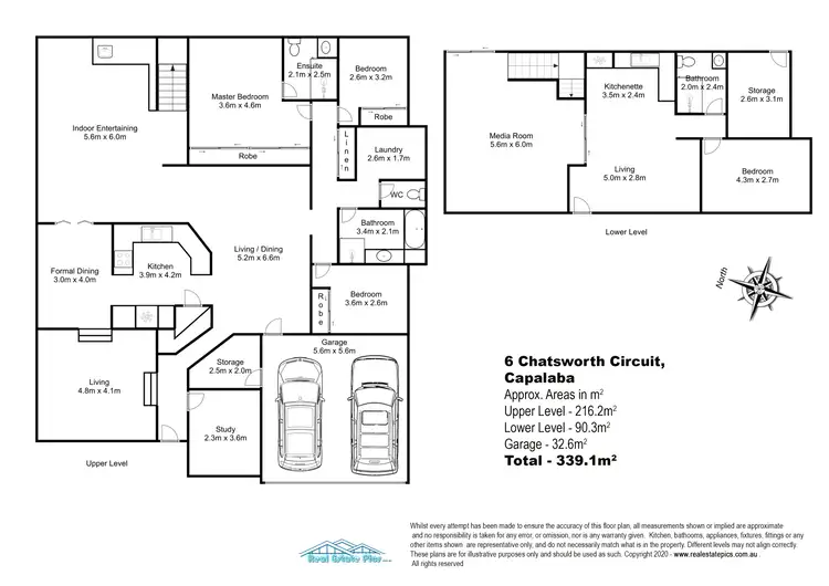 Floorplan of Homely house listing, 6 Chatsworth Circuit, Capalaba QLD 4157