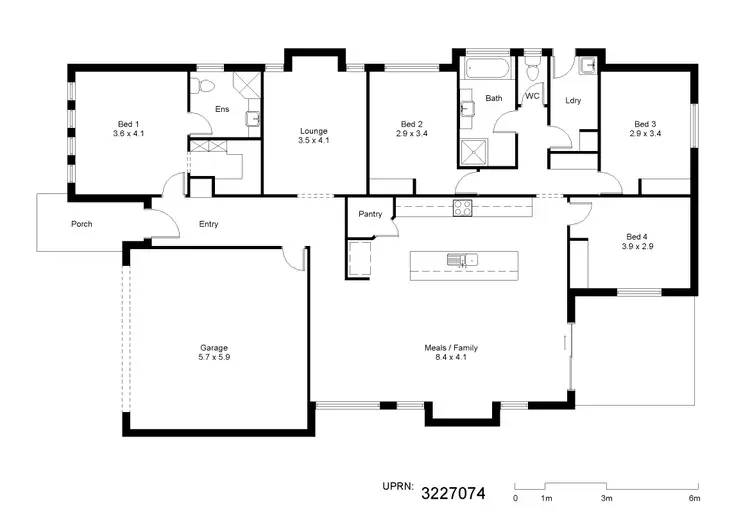 Floorplan of Homely house listing, Address available on request