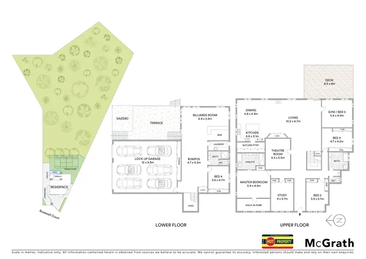 Floorplan of Homely house listing, 1 Rosewall Court, Mount Kynoch QLD 4350