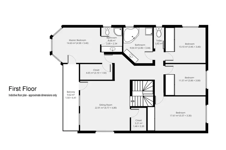 Floorplan of Homely house listing, 40 Fink Street, Maryborough VIC 3465
