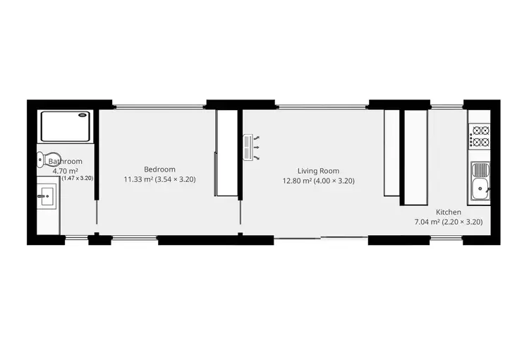 Floorplan of Homely land listing, 1123 Redbank-Barkly Road, Barkly VIC 3384