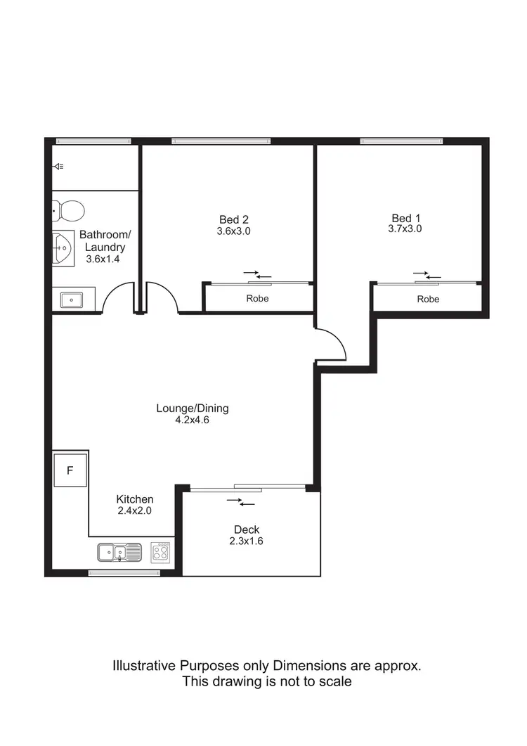 Floorplan of Homely unit listing, 30/50-56 Woodward Street, Edge Hill QLD 4870