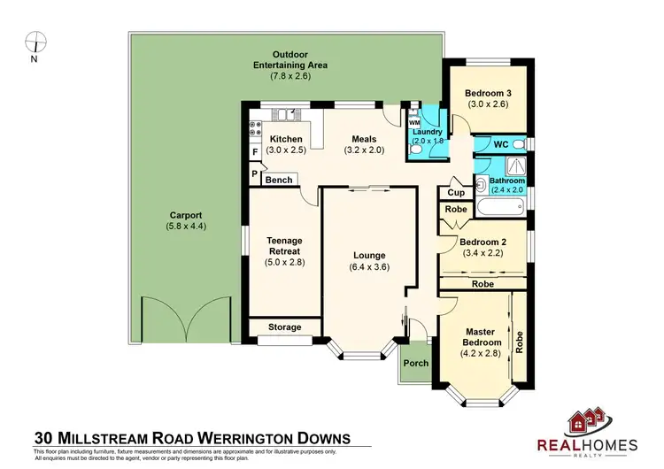 Floorplan of Homely house listing, 30 Millstream Road, Werrington Downs NSW 2747