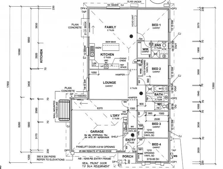 Floorplan of Homely house listing, 4 Tone Drive, Collingwood Park QLD 4301