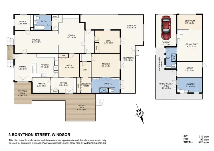Floorplan of Homely house listing, 3 Bonython Street, Windsor QLD 4030