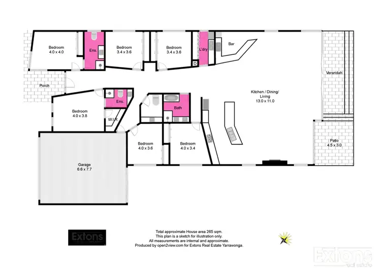 Floorplan of Homely house listing, 26 LAKESIDE DRIVE, Bundalong VIC 3730