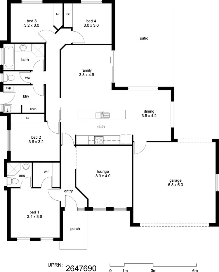 Floorplan of Homely house listing, Address available on request