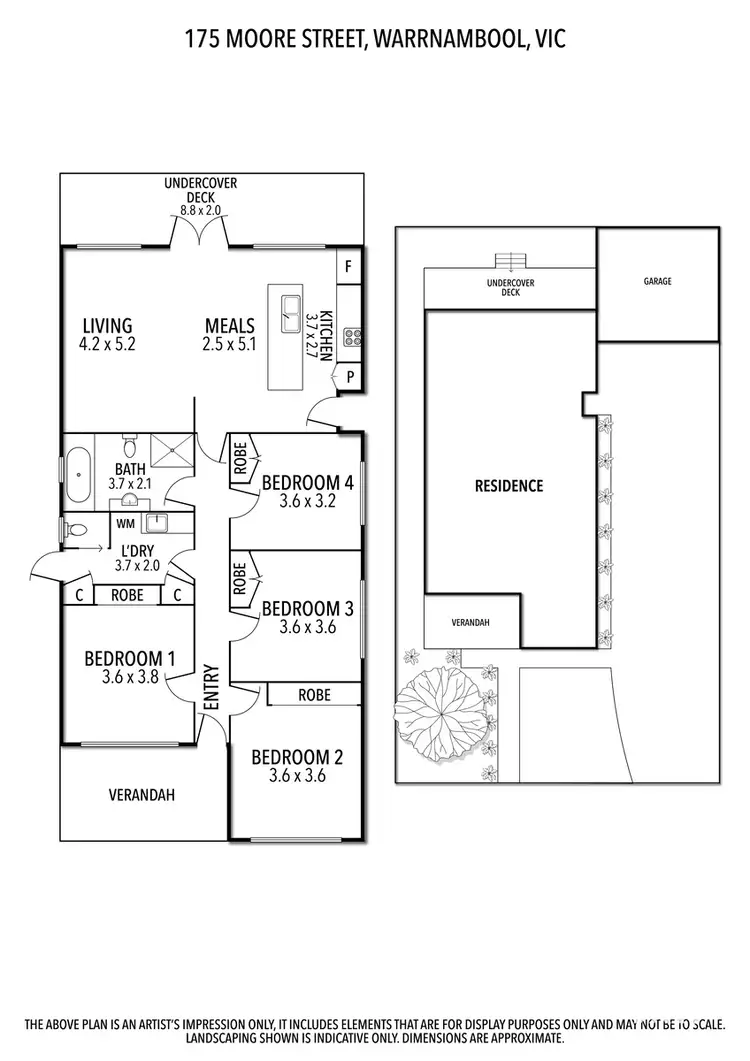 Floorplan of Homely house listing, 175 Moore Street, Warrnambool VIC 3280