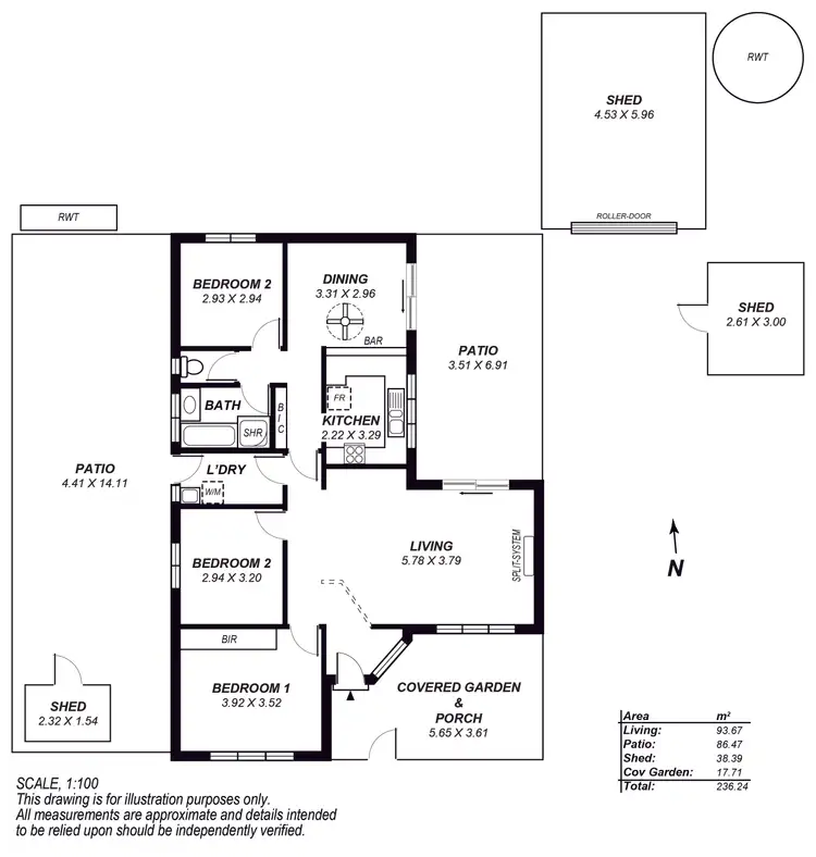 Floorplan of Homely house listing, 3 KOOKABURRA COURT, Mount Barker SA 5251