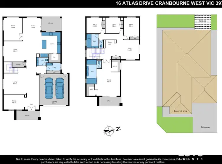 Floorplan of Homely house listing, 16 Atlas Drive, Cranbourne West VIC 3977