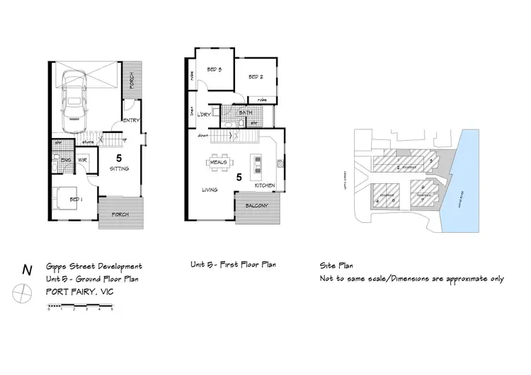 Floorplan of Homely house listing, 5/35 Gipps Street, Port Fairy VIC 3284