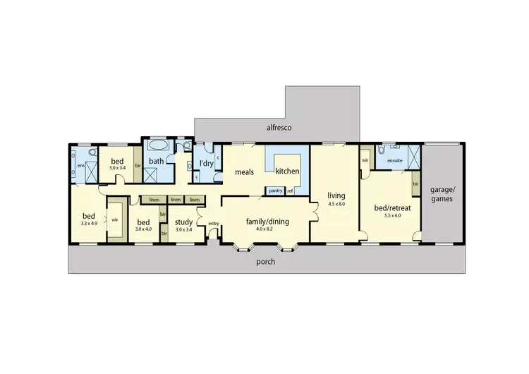Floorplan of Homely house listing, 267 Centre Road, Narre Warren South VIC 3805