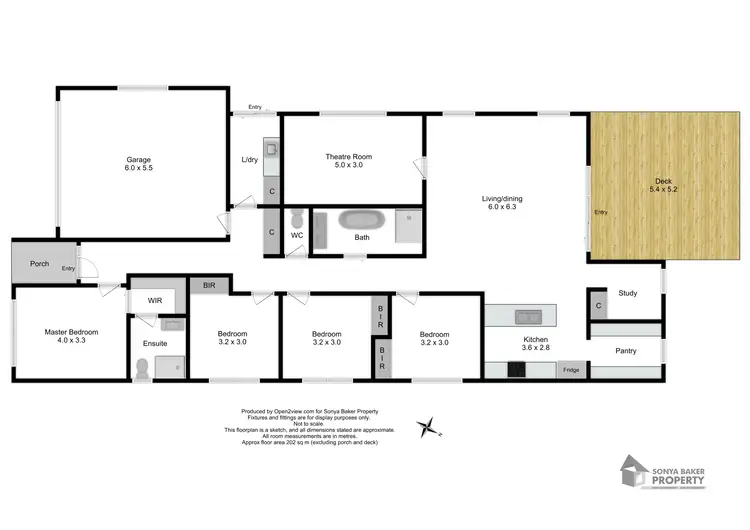 Floorplan of Homely house listing, 2 Millpond Court, Wynyard TAS 7325