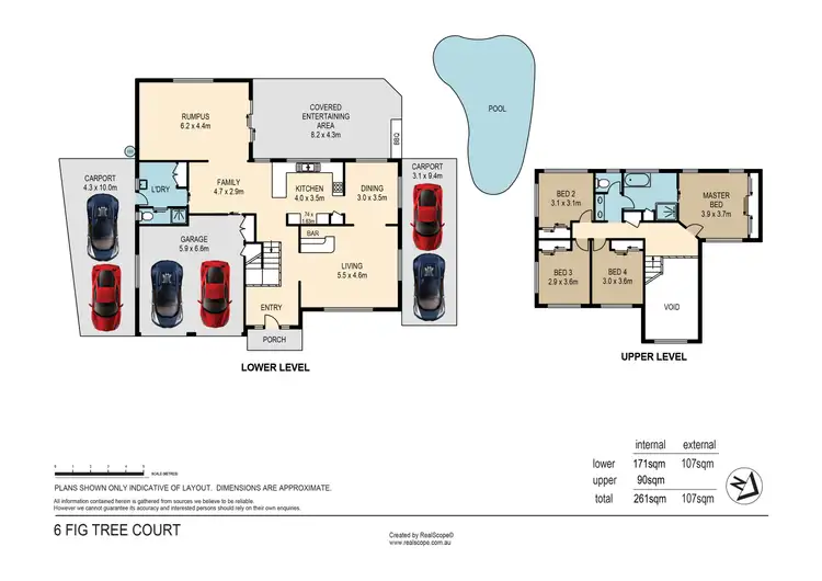 Floorplan of Homely house listing, 6 Fig Tree Court, Albany Creek QLD 4035