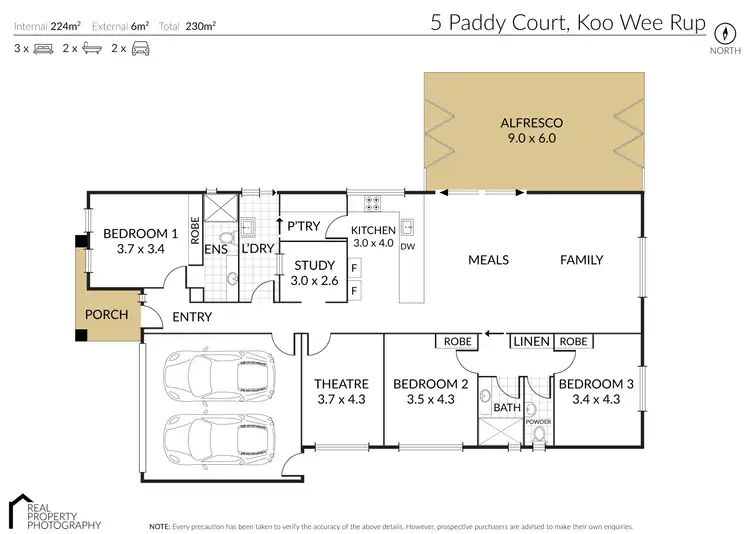 Floorplan of Homely house listing, 5 Paddy Court, Koo Wee Rup VIC 3981