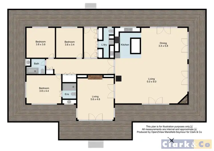 Floorplan of Homely rural property listing, 149 Walkers Road, Bridge Creek VIC 3723