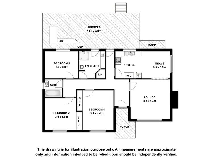 Floorplan of Homely house listing, 8 Victor Street, Mount Gambier SA 5290