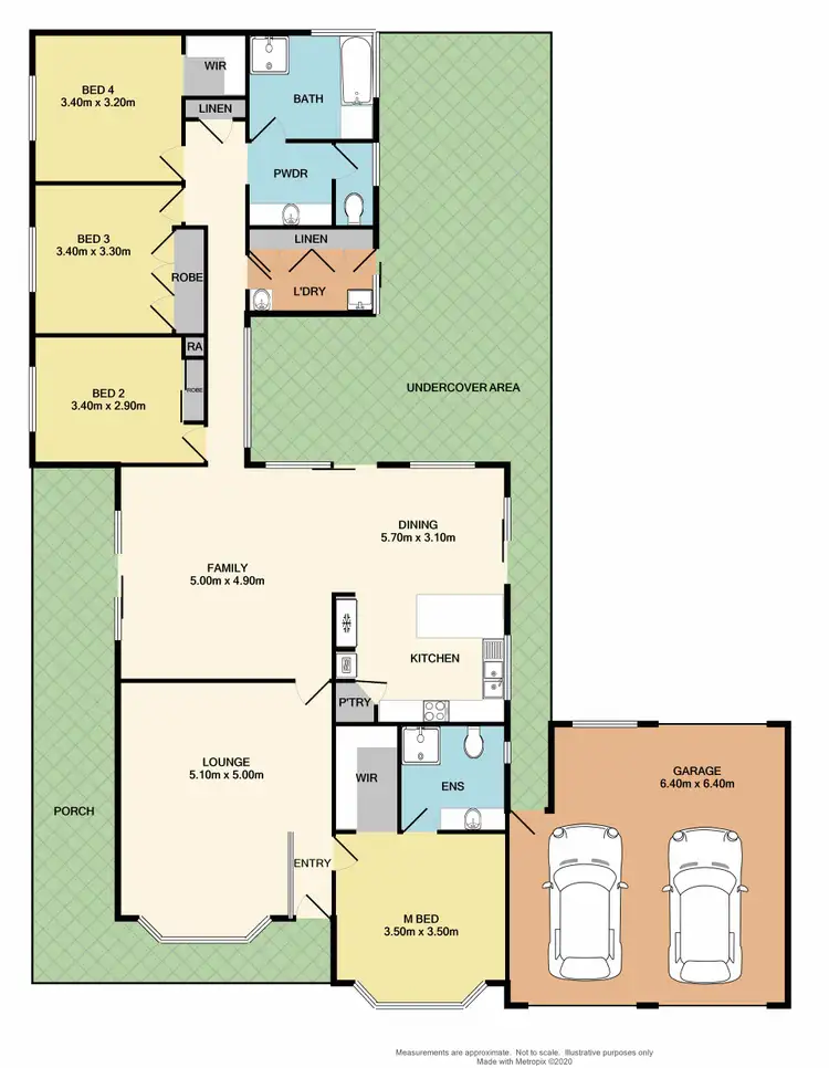 Floorplan of Homely house listing, 147 Newton Circuit, Thurgoona NSW 2640