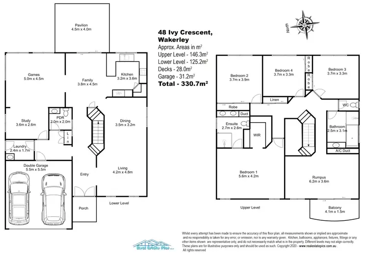 Floorplan of Homely house listing, 48 Ivy Crescent, Wakerley QLD 4154