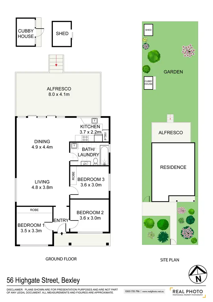Floorplan of Homely house listing, 56 Highgate Street, Bexley NSW 2207