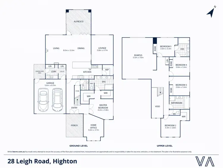Floorplan of Homely house listing, 28 Leigh Road, Highton VIC 3216