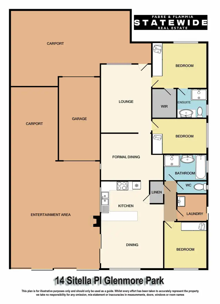 Floorplan of Homely house listing, 14 Sittella Place, Glenmore Park NSW 2745