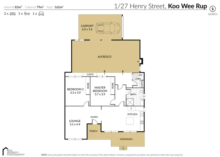 Floorplan of Homely house listing, 1/27 Henry Street, Koo Wee Rup VIC 3981