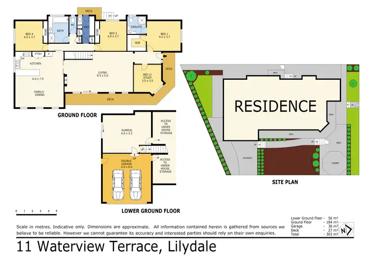 Floorplan of Homely house listing, 11 WATERVIEW TERRACE, Lilydale VIC 3140
