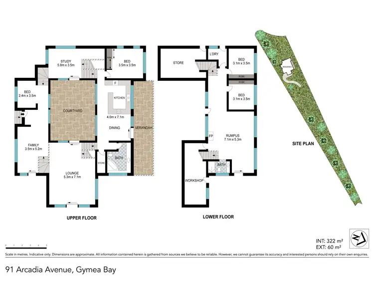 Floorplan of Homely house listing, 91 Arcadia Avenue, Gymea Bay NSW 2227