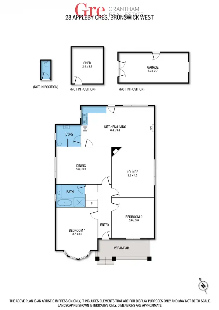 Floorplan of Homely house listing, 28 Appleby Crescent, Brunswick West VIC 3055