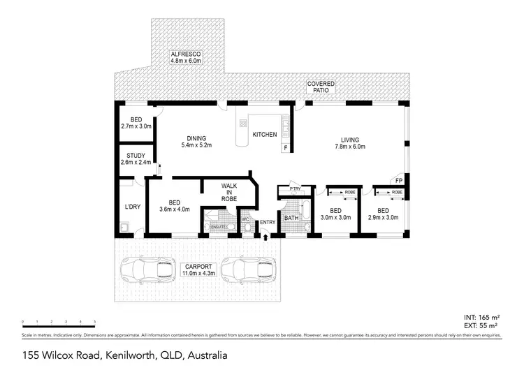 Floorplan of Homely rural property listing, 155 Wilcox Road, Kenilworth QLD 4574